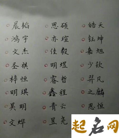 洋气的男孩名字 男孩名字库