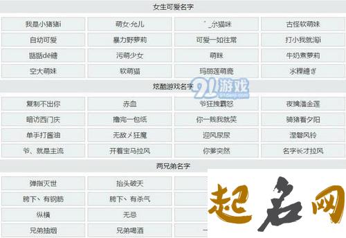 王者荣耀有哪些好听的名字可以取 王者荣耀名字合法的名字