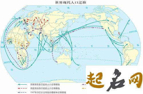 谈姓的人口迁徙地区如何划分？ 人口迁徙