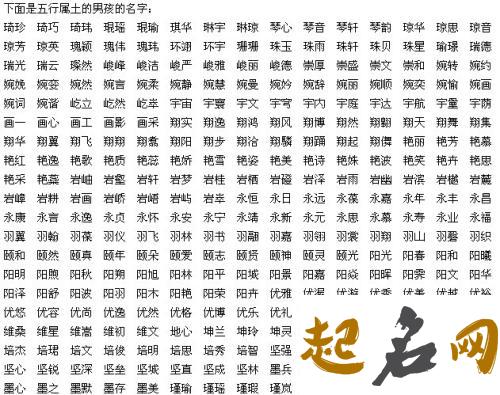 元姓属土男宝宝双字名字有哪些？ 姓五行属土怎么取名