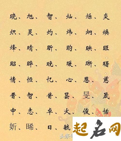 有多少五行属火的字？ 服字五行属什么