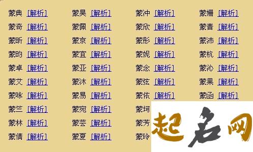 属猪年蒙姓五行缺金的女孩起名怎么取 属猪五行缺金的字