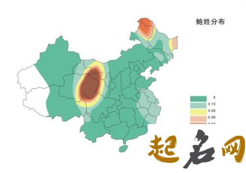 鲍姓人口分布在哪些地方？ 全球人口分布