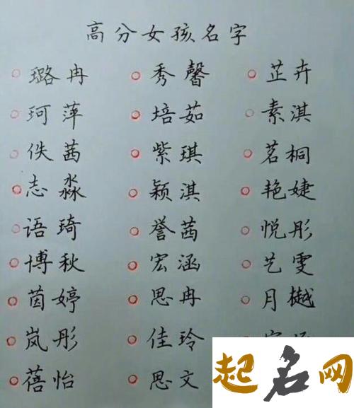 什么名字适合狗年出生的女孩？ 狗年出生的女孩名字