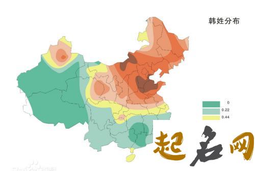 韩姓的来由是什么？迁徙分布自哪？ 韩姓分布