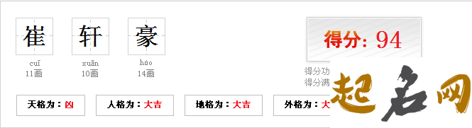 补五行八字适合18年11月崔姓男宝宝名字有哪些？ 八字五行怎么补