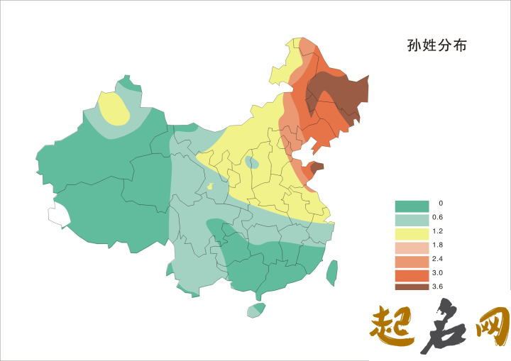 最少蓟有姓人口分布有多少？ 姓氏人口