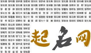 邹姓属水男宝宝生辰八字如何，取什么名字好？ 邹姓名字