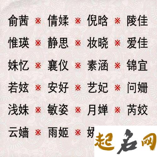 汪姓八字喜金的女孩应该怎么取名？ 八字取名