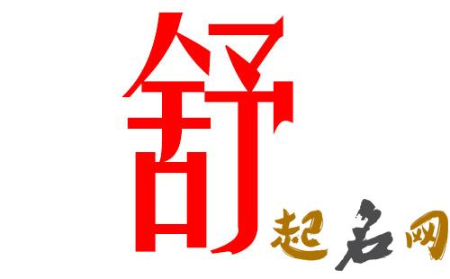 2019舒姓猪年男宝宝取名带什么字好 2019舒姓女孩名字