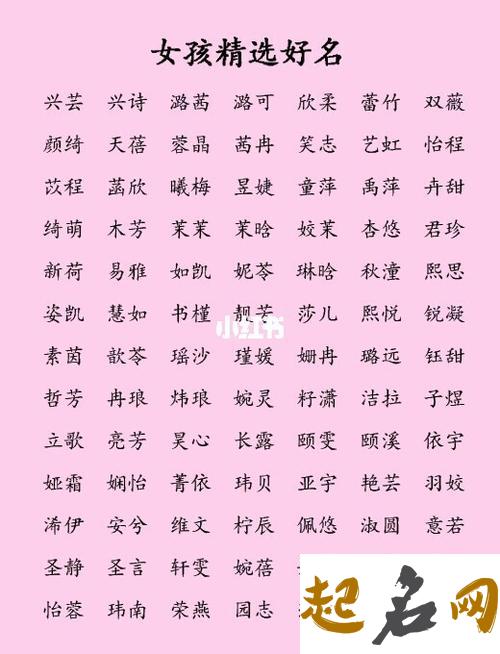 新字五行属什么 女孩名字推荐 缺火的女孩名字大全集