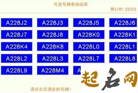 网上选车牌技巧有哪些 学会利用自动推荐 学会利用自己的时间