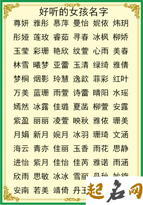 2020鼠年12月出生的女孩怎么样起名字寓意好 明年鼠宝宝取名女孩