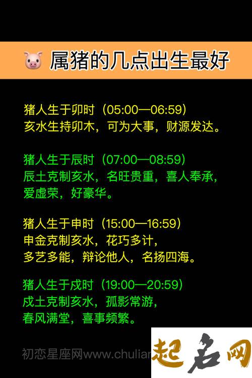 中午十一点到一点是什么时辰 出生的人好命吗 属猪的几点出生最好命