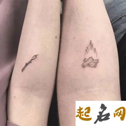 梦见恋人胳膊上有纹身是什么意思【好不好】 情侣纹身手稿