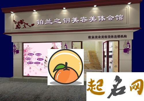 美容店起名,美容院店名大全 美容店的名字