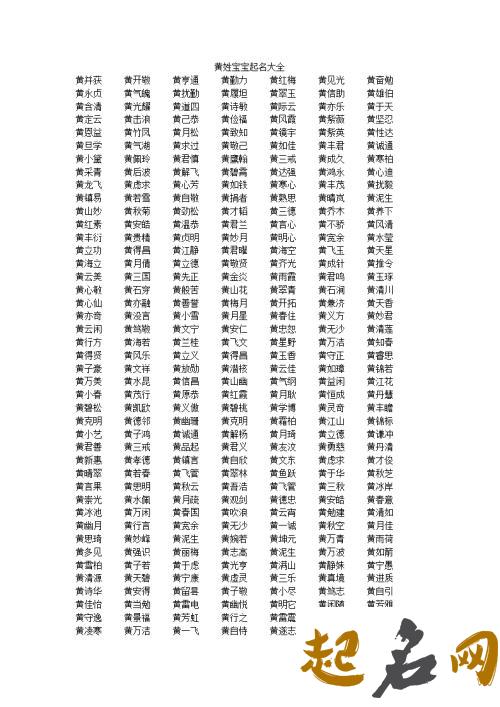 黄姓女孩起名大全 黄姓名字怎么起好 女孩起名字