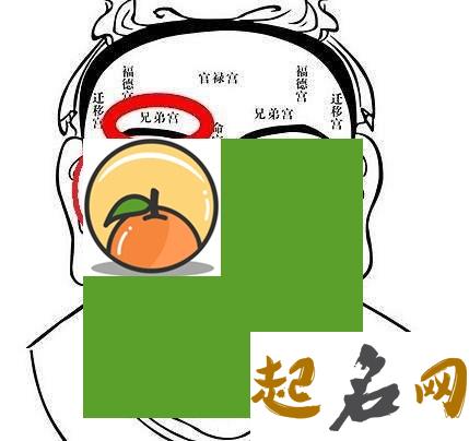 兄弟宫有痣代表什么 夫妻宫不饱满图片