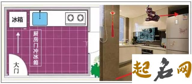开门见灶怎么化解 厨房门挂什么样的门帘挡煞
