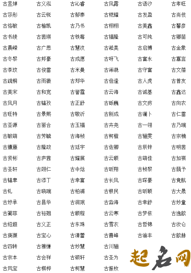 2020好听的男孩名字大全，这些字都适合男孩取名 精选名字男孩