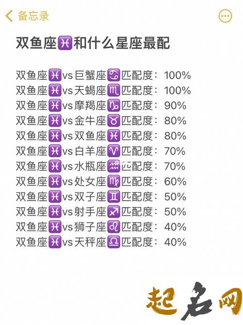 双鱼座和哪个星座最配？ 双鱼座跟什么星座最配对