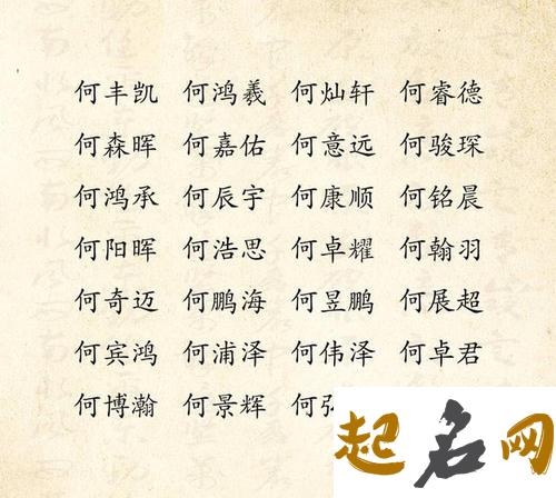 2020年属鼠的何姓男宝宝起名大全，盘点好听的何姓男孩名 2020年鼠宝宝乳名