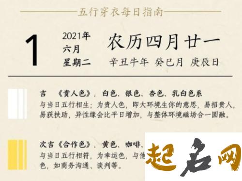 每日穿衣:2021年12月29日五行穿衣幸运色解析 2020年1月1五行穿衣