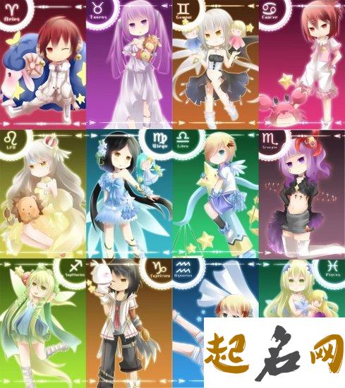 12星座萌系女孩画法,12星座萌系女孩大全 12星座画法