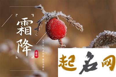 2019年霜降日子是哪天？霜降后面的节气是什么？ 2019年12月24日黄历