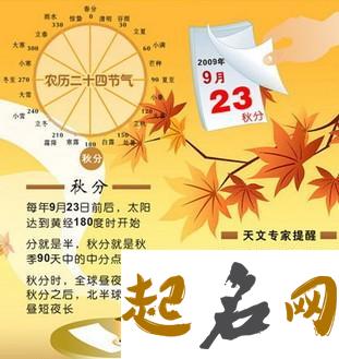 2019年秋分具体时辰是多少？始末时间几时几分 2019今年秋分是哪一天