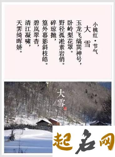 大雪节气出生的属狗人命运如何 大雪出生的人命硬吗？ 关于大雪节气的古诗