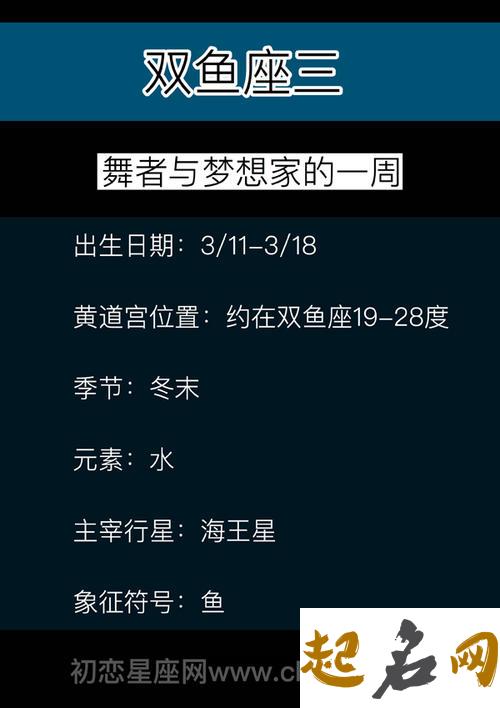 双鱼座三：舞者与梦想家的一周「3.11-3.18」 下一周双鱼座运势