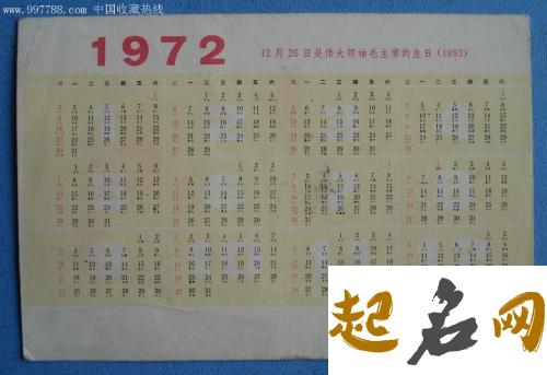 1972年7月星历表 1996年6月星历表