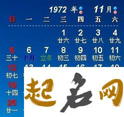 2021年11月23日农历十月十九出生的男孩起独特洋气的名字 64年十月十九农历