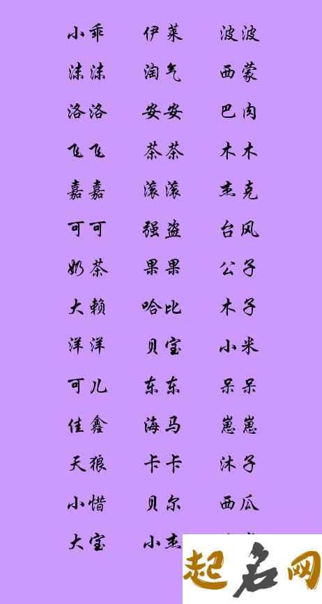 女宝宝乳名大全 给女宝宝起个小名字