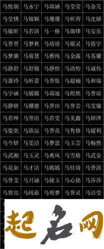 属马起什么名字好 属马人宜用字和名字大全 属马取名字宜用什么字