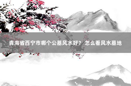 青海省西宁市哪个公墓风水好？ 怎么看风水墓地