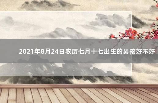 2021年8月24日农历七月十七出生的男孩好不好 2021年8月24日出生的男孩五行缺什么