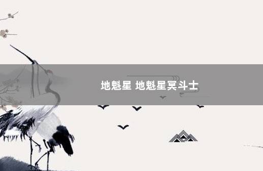 地魁星 地魁星冥斗士