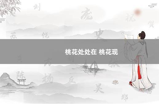 桃花处处在 桃花现