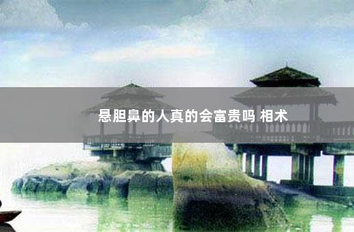 悬胆鼻的人真的会富贵吗 相术